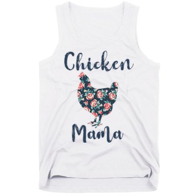 Chickenmom Women Mama Hen Best Mother Day Tank Top