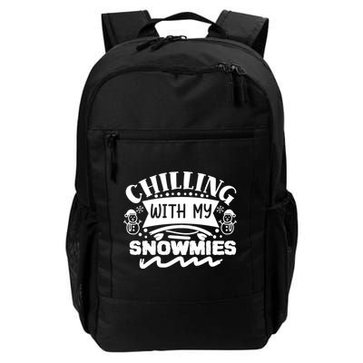Chilling With My Snowmies Winter Backpack