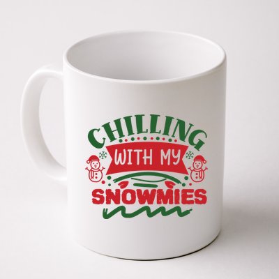 Chilling With My Snowmies Winter Mug