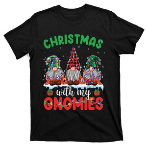 Christmas With My Gnomies Family Matching Xmas Pajamas T-Shirt