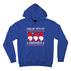 Chillin With My Gnomies Matching Family Christmas Gnome Gift Hoodie