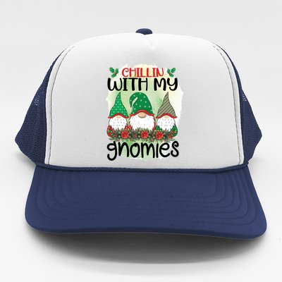 Chillin With My Gnomes Trucker Hat