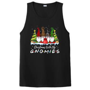 Christmas With My Gnomies Merry Christmas Buffalo Plaid PosiCharge Competitor Tank