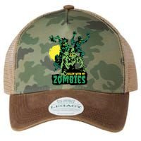 Chilling With My Zombies Legacy Tie Dye Trucker Hat