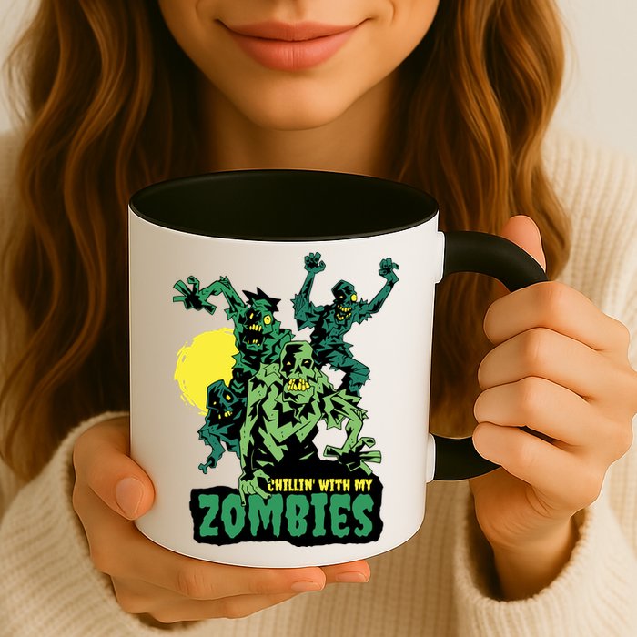 Chilling With My Zombies Mug