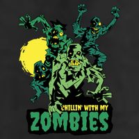 Chilling With My Zombies Hat