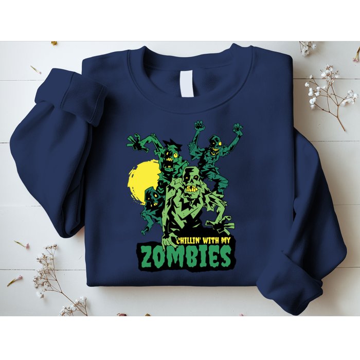 Chilling With My Zombies Sweatshirt
