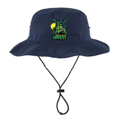 Chilling With My Zombies Bucket Hat