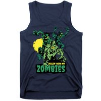 Chilling With My Zombies Tank Top