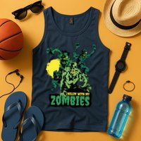 Chilling With My Zombies Tank Top