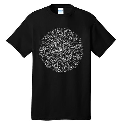 Curse Word Mandala Tall T-Shirt