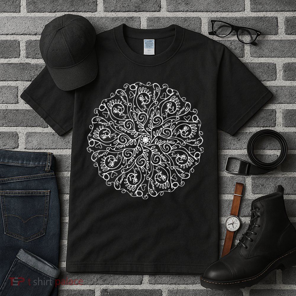 Curse Word Mandala Tall T-Shirt