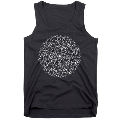 Curse Word Mandala Tank Top