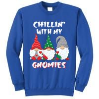 Chilling With My Gnomies Christmas Gift Sweatshirt