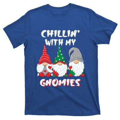 Chilling With My Gnomies Christmas Gift T-Shirt