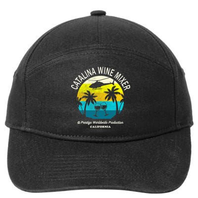 Cata.lina Wine Mixer Party 7-Panel Snapback Hat