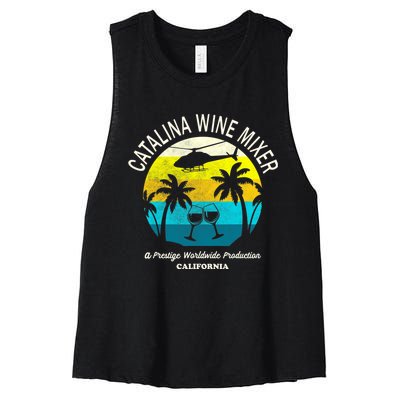 Cata.lina Wine Mixer Party Women's Racerback Cropped Tank