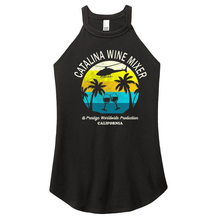 Cata.lina Wine Mixer Party Women’s Perfect Tri Rocker Tank