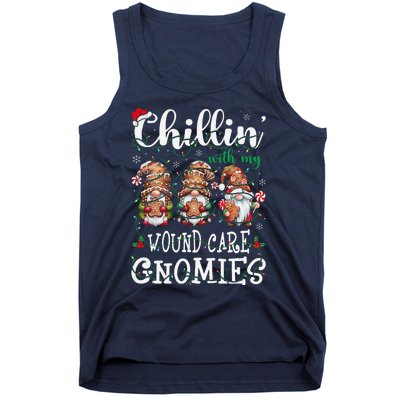 Chillin With My Wound Care Gnome Christmas Wounds Specialist Tank Top