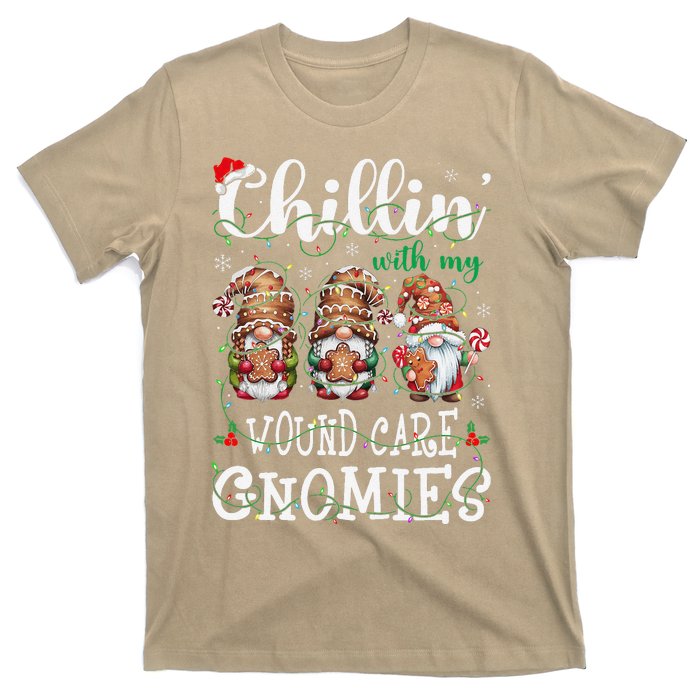 Chillin With My Wound Care Gnome Christmas Wounds Specialist T-Shirt