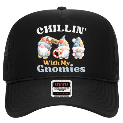 Chillin With My Gnomies Beach Gnomes With Shells Gift Hat