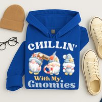 Chillin With My Gnomies Beach Gnomes With Shells Gift Hoodie