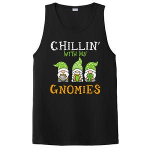 Chillin' With My Gnomies St Patricks Day PosiCharge Competitor Tank