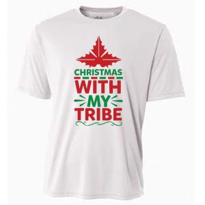 Christmas With My Tribe Cooling Performance Crew T-Shirt