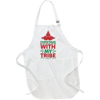 Christmas With My Tribe Full-Length Apron With Pockets