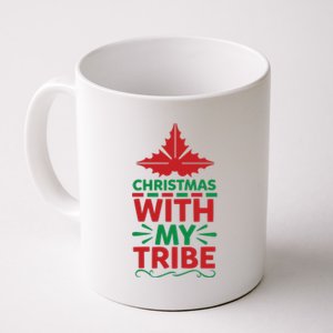 Christmas With My Tribe Coffee Mug