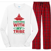 Christmas With My Tribe Long Sleeve Pajama Set