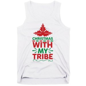 Christmas With My Tribe Tank Top