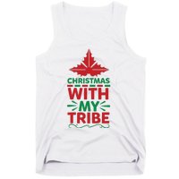 Christmas With My Tribe Tank Top