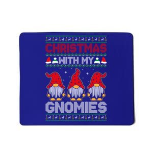 Christmas With My Gnomies Cute Gift Mousepad