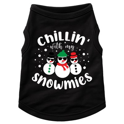 Chillin With My Snowmies Doggie Tank