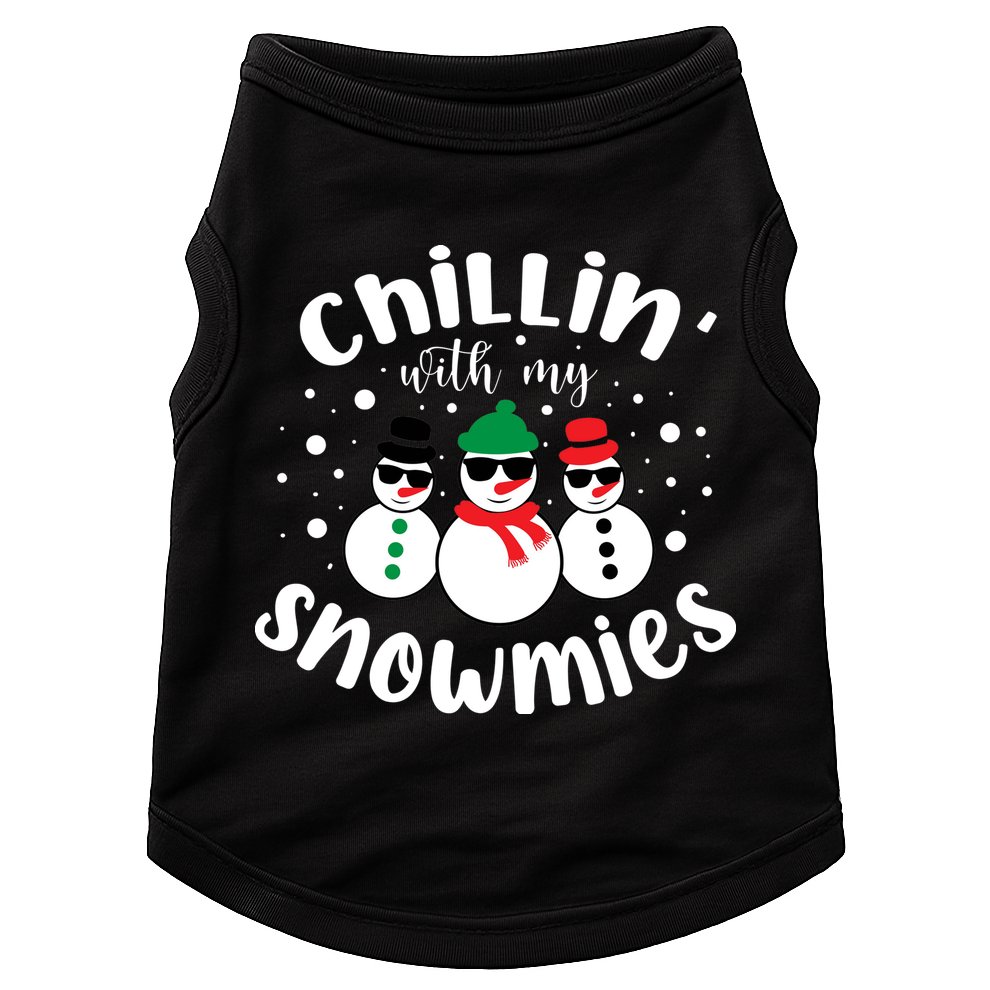 Chillin With My Snowmies Doggie Tank