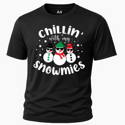 Chillin With My Snowmies Performance Shirt