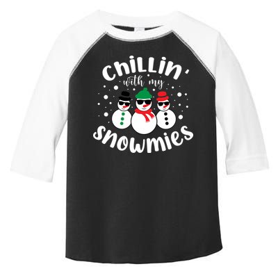 Chillin With My Snowmies Toddler Fine Jersey T-Shirt