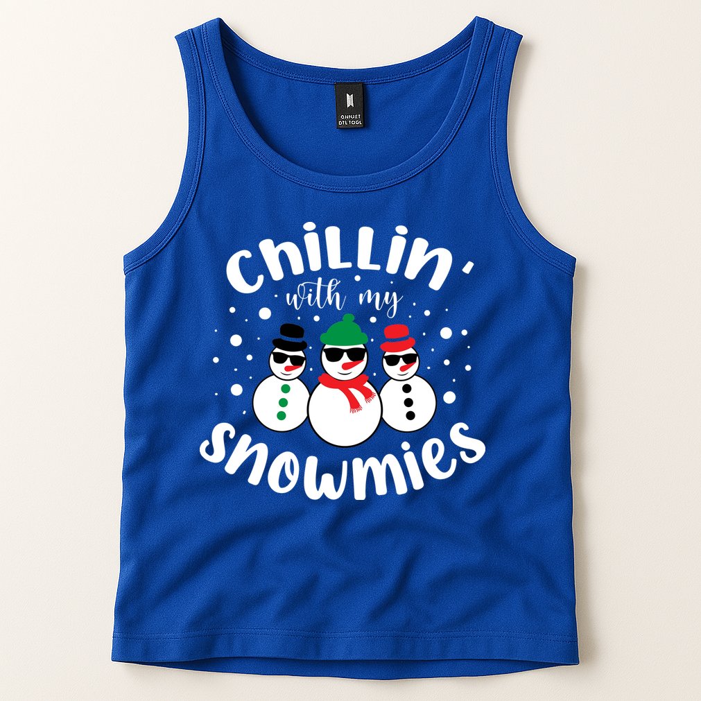 Chillin With My Snowmies Tank Top