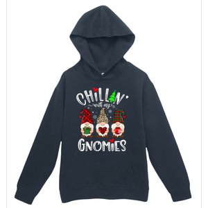 Chillin With My Gnomies Christmas Gnome Family Matching Xmas Meaningful Gift Urban Pullover Hoodie