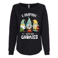 Camping With My Gnomies Funny Gnome Camp Womens California Wash Sweatshirt