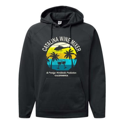 Cata.lina Wine Mixer Party Performance Fleece Hoodie