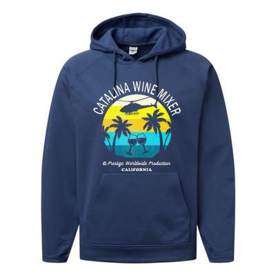 Cata.lina Wine Mixer Party Performance Fleece Hoodie