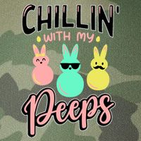 Chillin With My Peeps Spring Legacy Tie Dye Trucker Hat