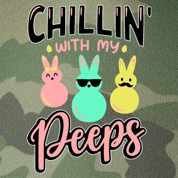 Chillin With My Peeps Spring Legacy Tie Dye Trucker Hat