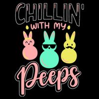 Chillin With My Peeps Spring Backpack