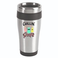 Chillin With My Peeps Spring 16oz Travel Tumbler