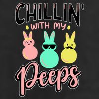 Chillin With My Peeps Spring 25L Jumbo Tote