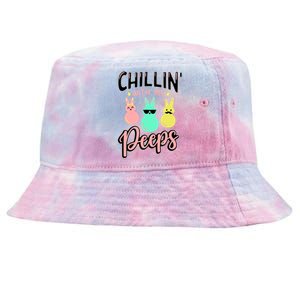 Chillin With My Peeps Spring Tie-Dyed Bucket Hat