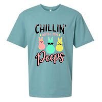 Chillin With My Peeps Spring Sueded Cloud Jersey T-Shirt